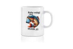 Hrnek pro rybáře - Ryby volají