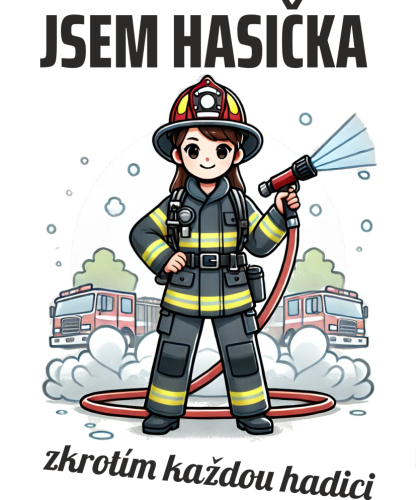 Hrnek pro hasiče - Jsem hasička