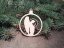 Vánoční dřevěná ozdoba - Motiv: Tučňák