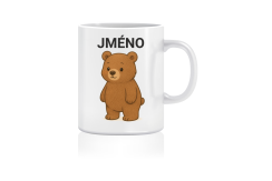 Hrnek medvěd - s vlastním jménem