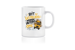 Hrnek „Být učitelkou je jako řídit autobus plný opic.“