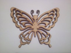 Dřevěná dekorace  - Motýlek