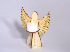 Stojánek na svíčku - Anděl