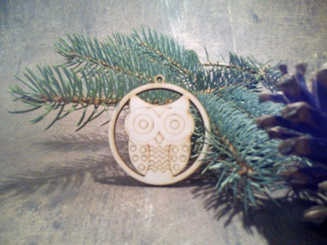 Vánoční dřevěná ozdoba - Motiv: Modlící se anděl