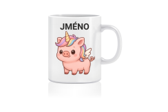 Hrnek prasorožec - s vlastním jménem