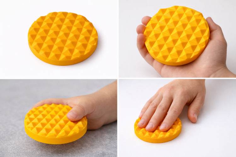 Hmatový disk - Pyramidy