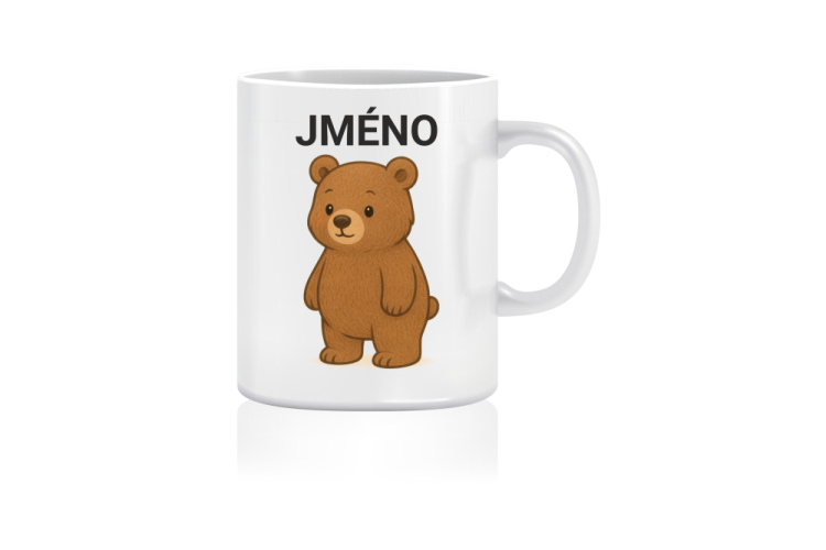 Hrnek medvěd - s vlastním jménem