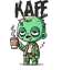 Zombie hrnek - KAFE